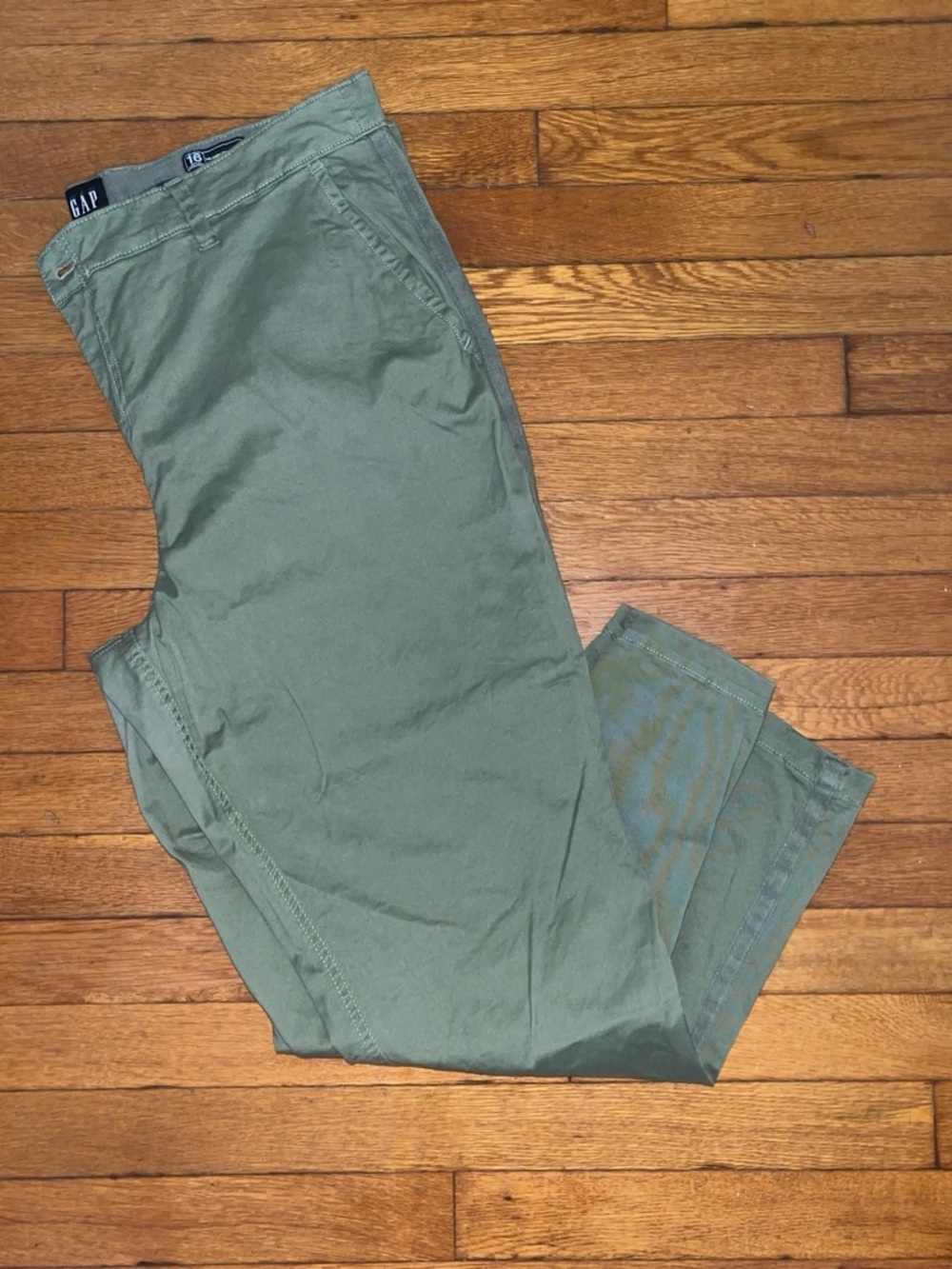 GAP Olive Chino Pants